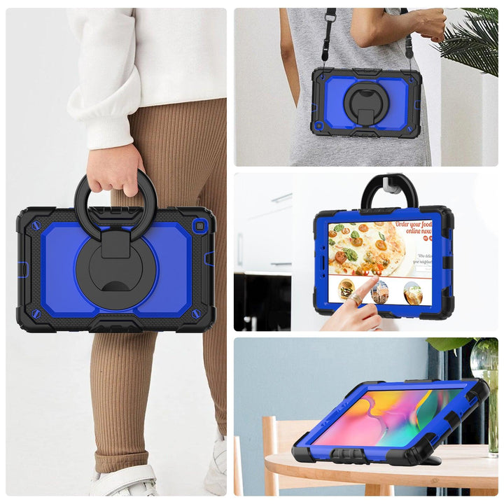 Galaxy Tab A 8.0 inch Case | FORT-G PRO - seymac#colour_blue