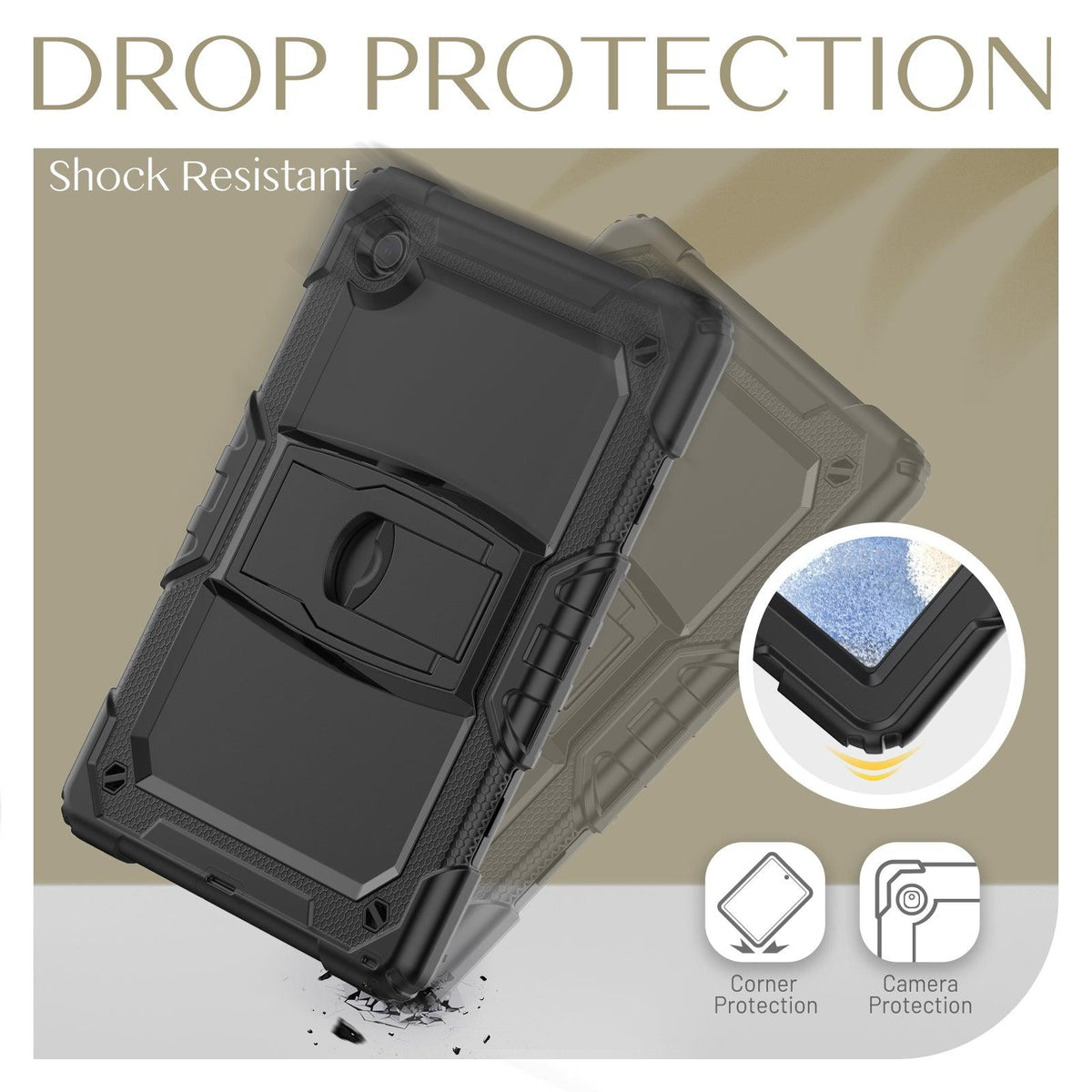 SEYMAC Galaxy Tab A8 10.5 Inch Case (2022)-Silicone-K Series-SEYMAC