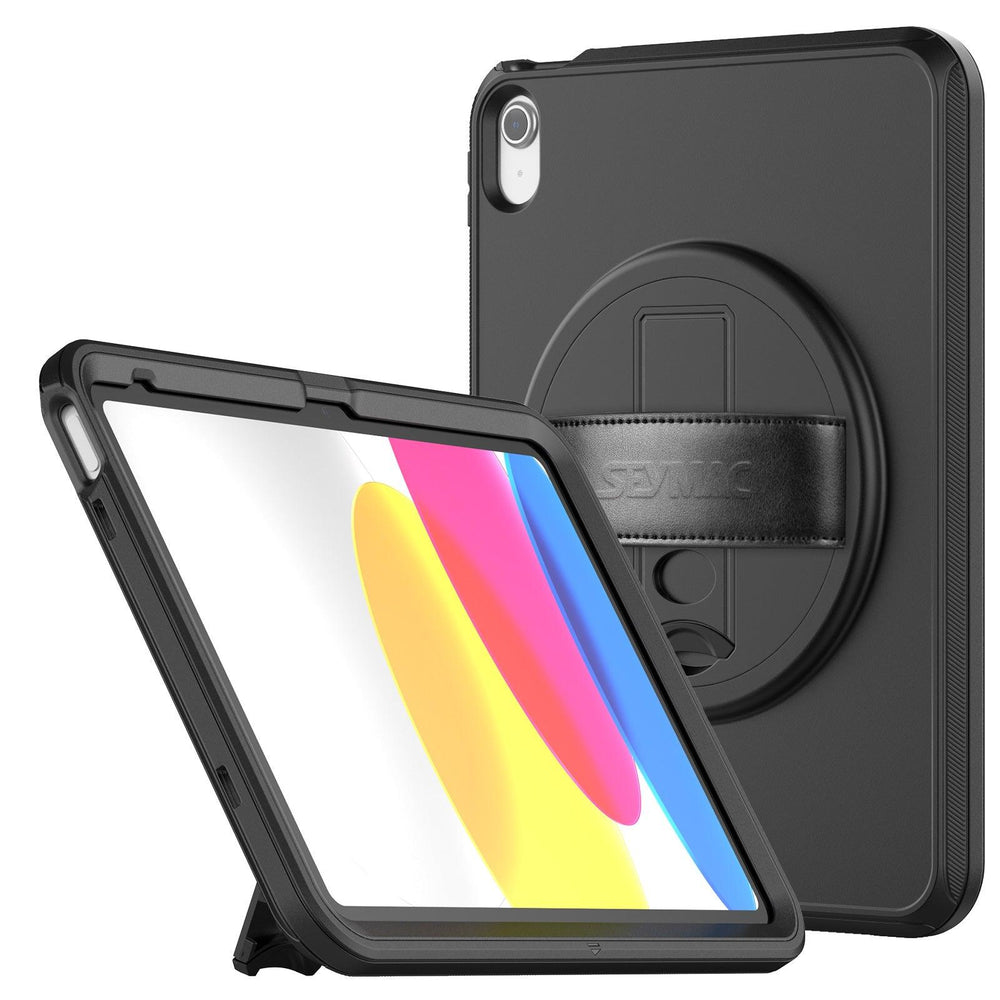 Case for iPad 10th Generation 10.9-inch | MINDER-S - seymac#colour_black