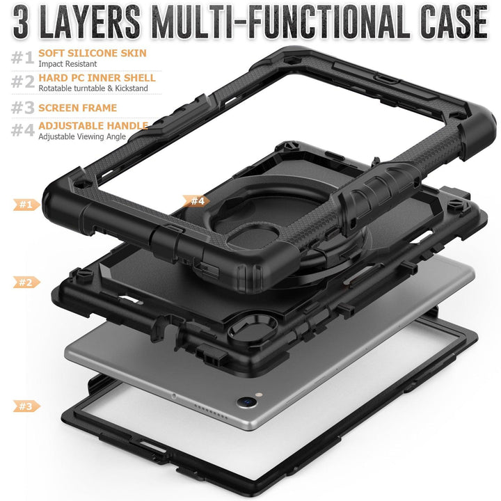 SEYMAC Lenovo Tab M10 (2nd Gen) HD 10.1 Inch Case (2020)-Silicone-G Series-SEYMAC