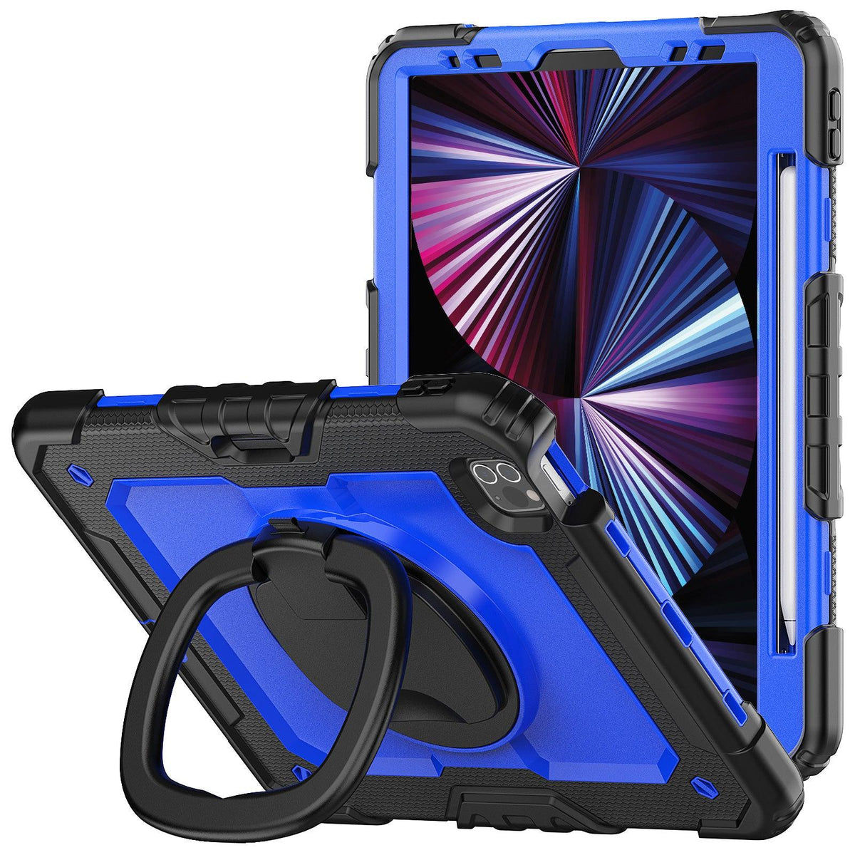 iPad Pro 11 Inch (4th/3rd/2nd/1st Gen) Rugged Case with 360° Rotating Hand Grip