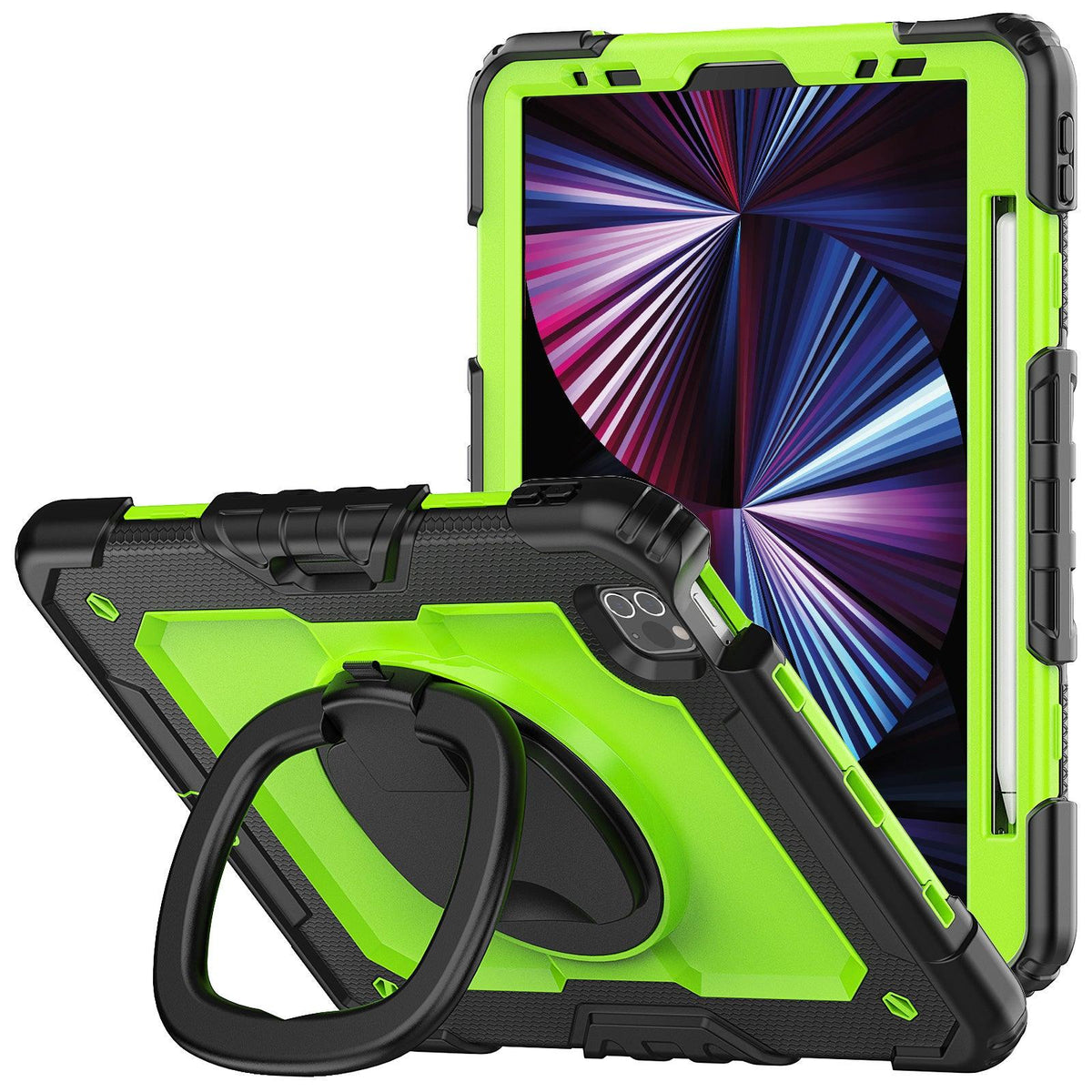 iPad Pro 11 Inch (4th/3rd/2nd/1st Gen) Rugged Case with 360° Rotating Hand Grip