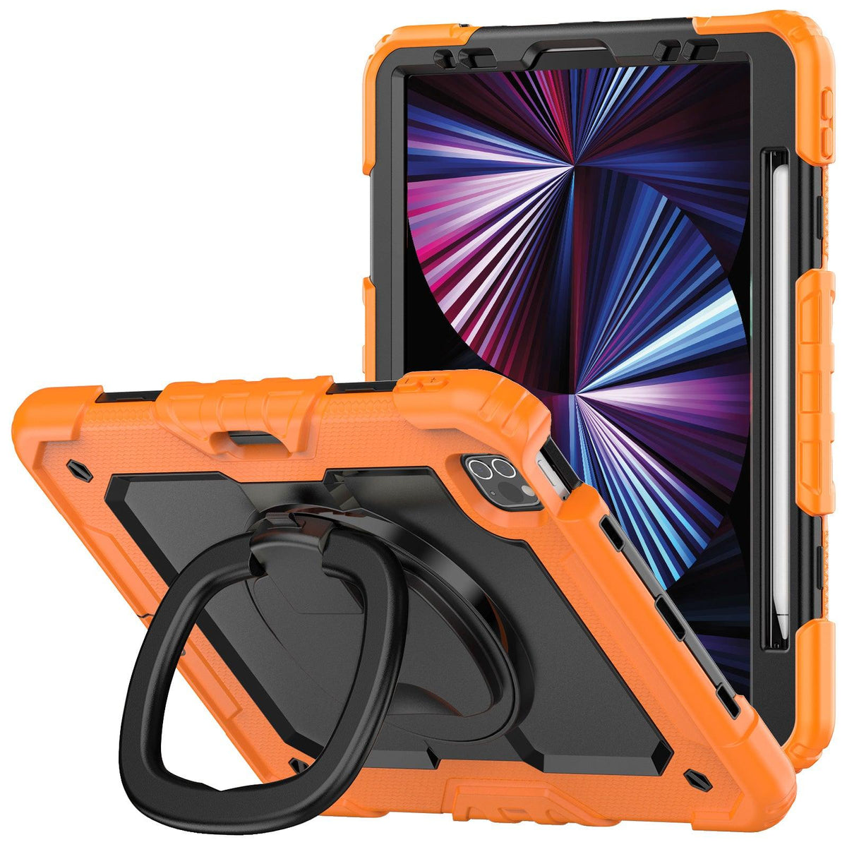 iPad Pro 11 Inch (4th/3rd/2nd/1st Gen) Rugged Case with 360° Rotating Hand Grip