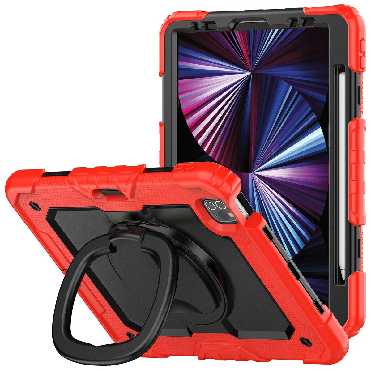iPad Pro 11 Inch (4th/3rd/2nd/1st Gen) Rugged Case with 360° Rotating Hand Grip