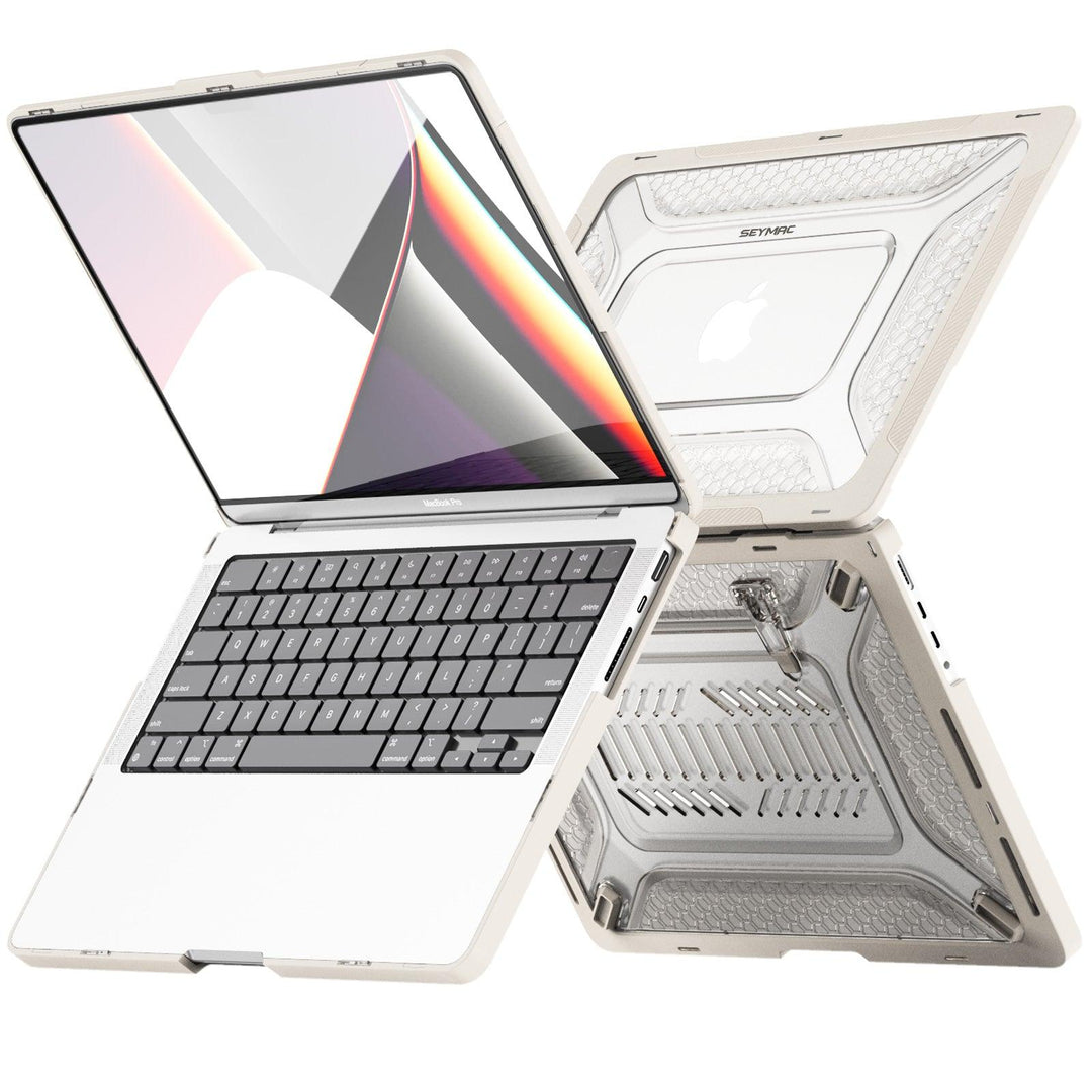 MacBook Pro 14 2021 | HEX SHIELD - seymac#colour_beige